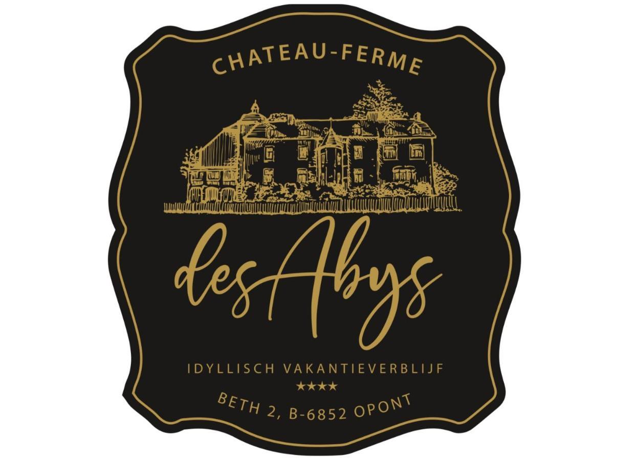 Chateau-Ferme Des Abys Paliseul Eksteriør billede